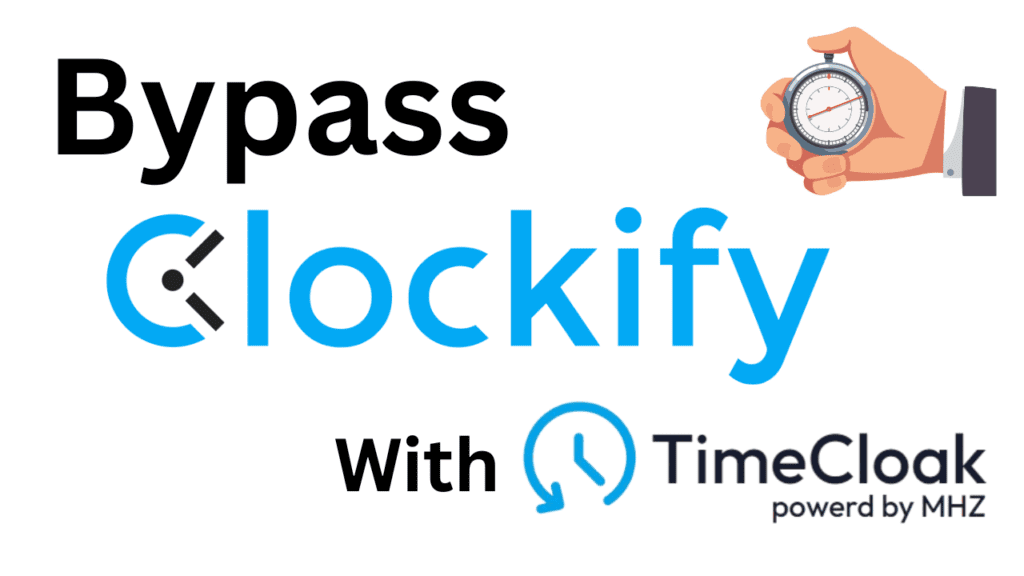 Bypass Clockify time tracking with TimeCloak using invisible automation, simulated activity, and screen shifting for accurate productivity representation