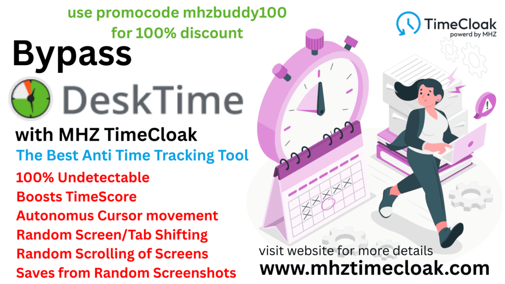 DeskTime monitoring evasion tool