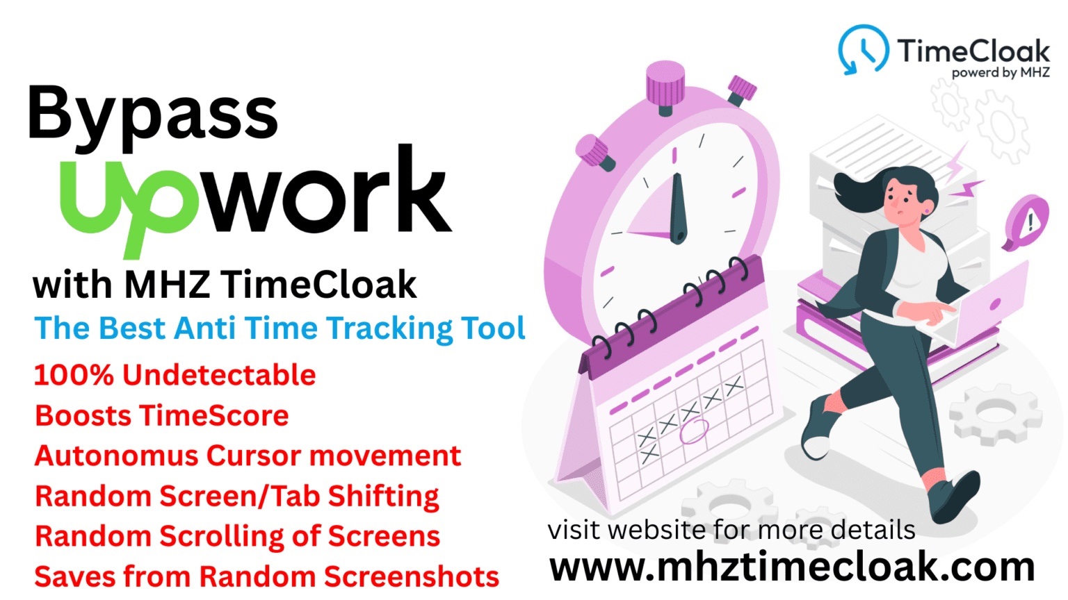 hack upwork with TimeCloak